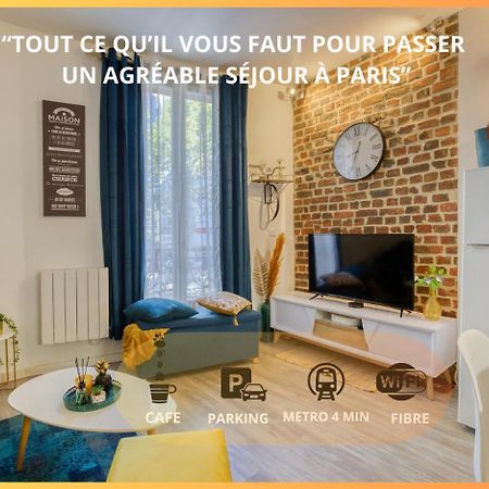 Escale A Paris Metro & Parking Daire Saint-Ouen  Dış mekan fotoğraf